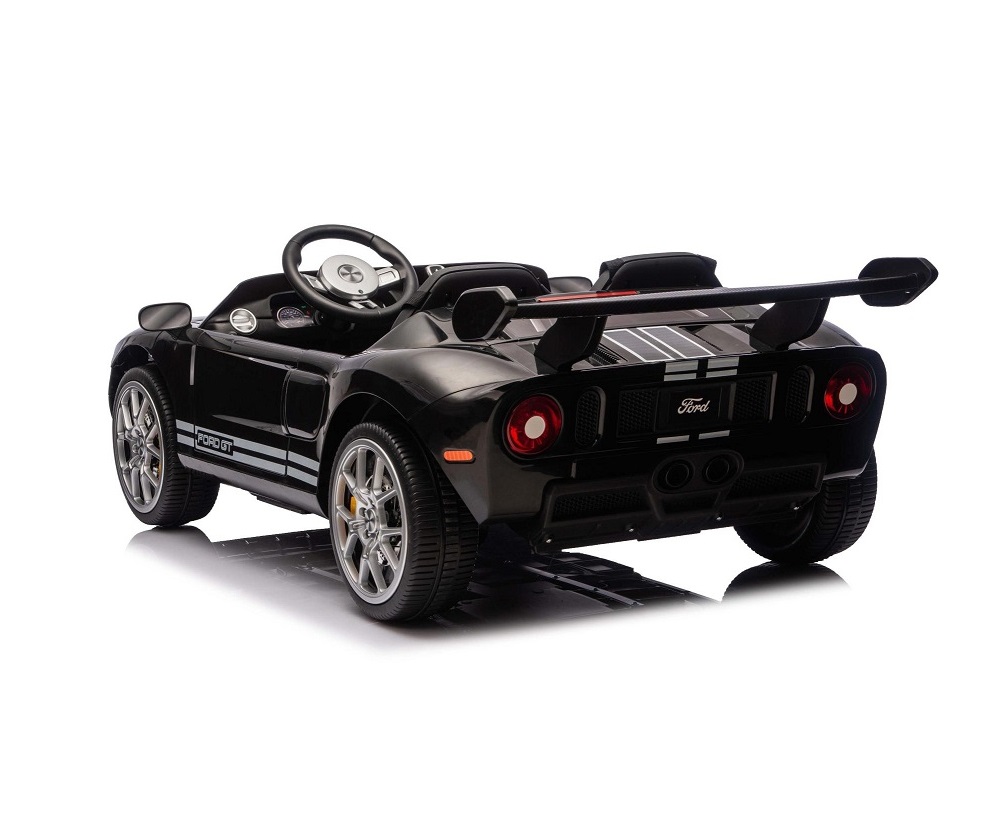 Kinderauto elektrisch 24 Volt Ford GT Sportwagen Elektrofahrzeug bis 13 km/h in schwarz