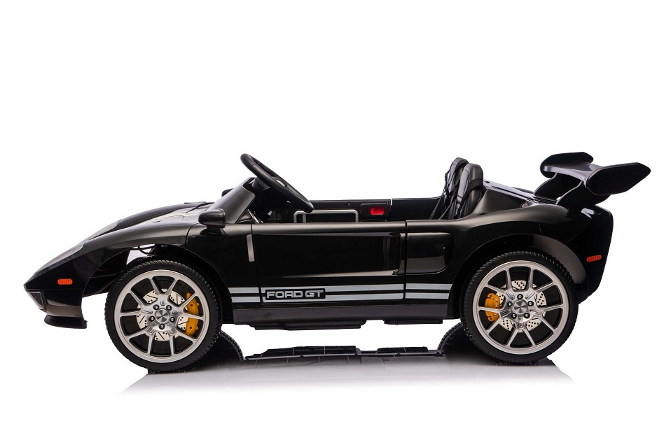 Kinderauto elektrisch 24 Volt Ford GT Sportwagen Elektrofahrzeug bis 13 km/h in schwarz