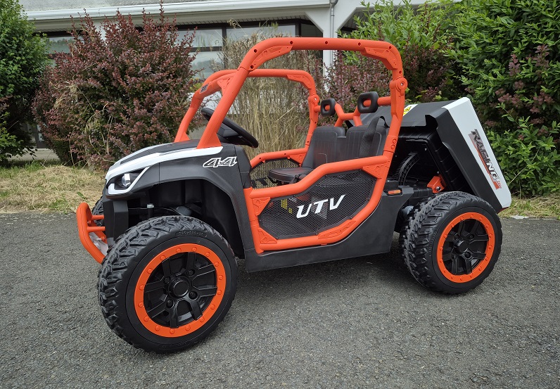 Kinder Elektroauto UTV Truck 4x4 Allrad mit Ladefläche 24V elektrisches Kinderauto 